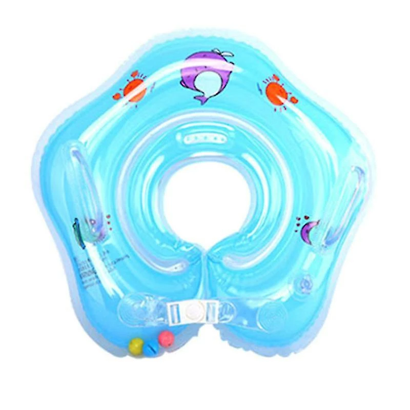 Unbranded 1pcs Baby Inflatable Swimming Ring Neck Swim Ring For Newborn Baby
