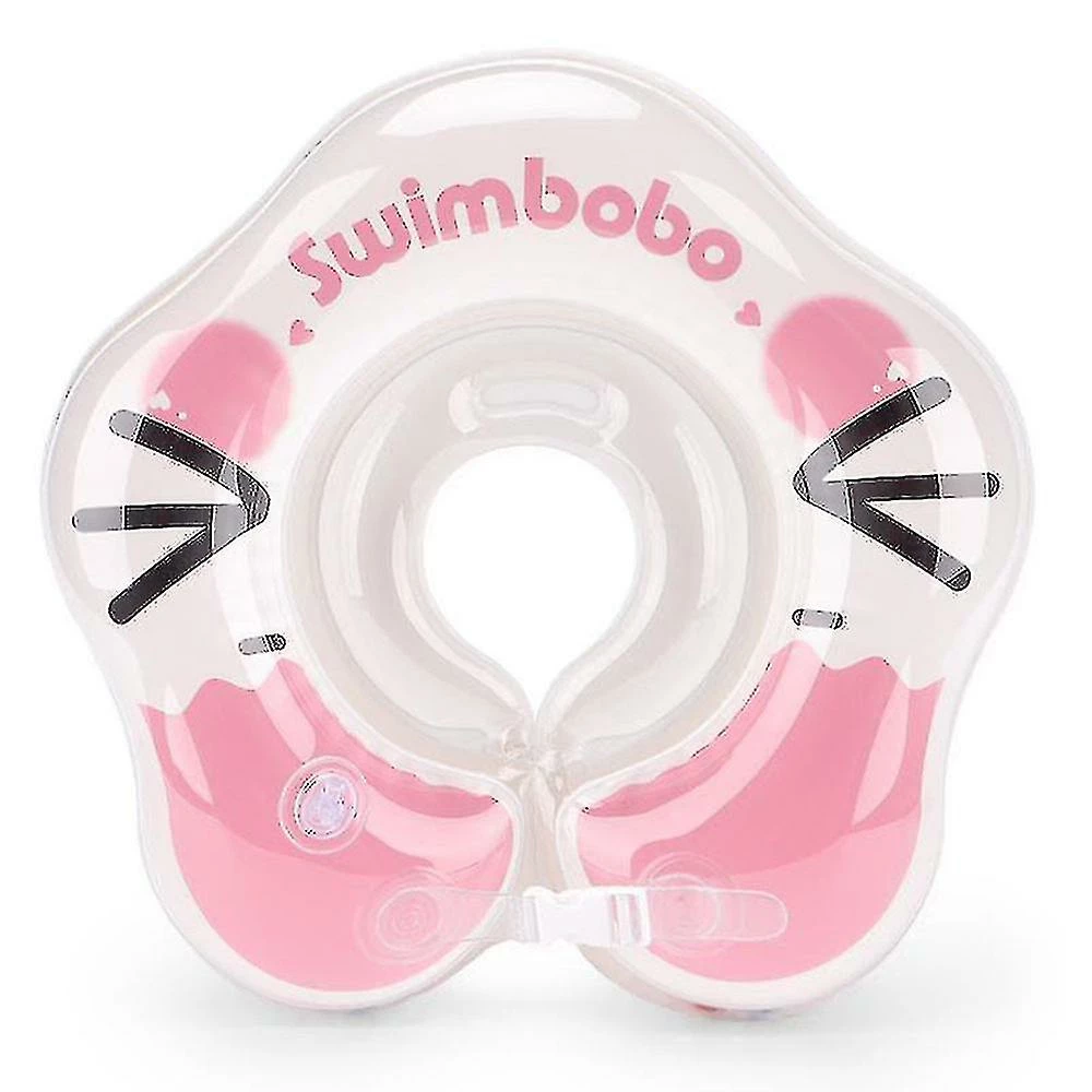 Unbranded Infant Baby Inflatable Bathing Swimming Ring Safety Neck Ring Tube Soft Float Circle