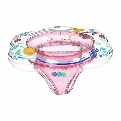 Ersam Kids Baby Swimming Ring Double Leak-proof Train Safety Water Toy Pool Accessories