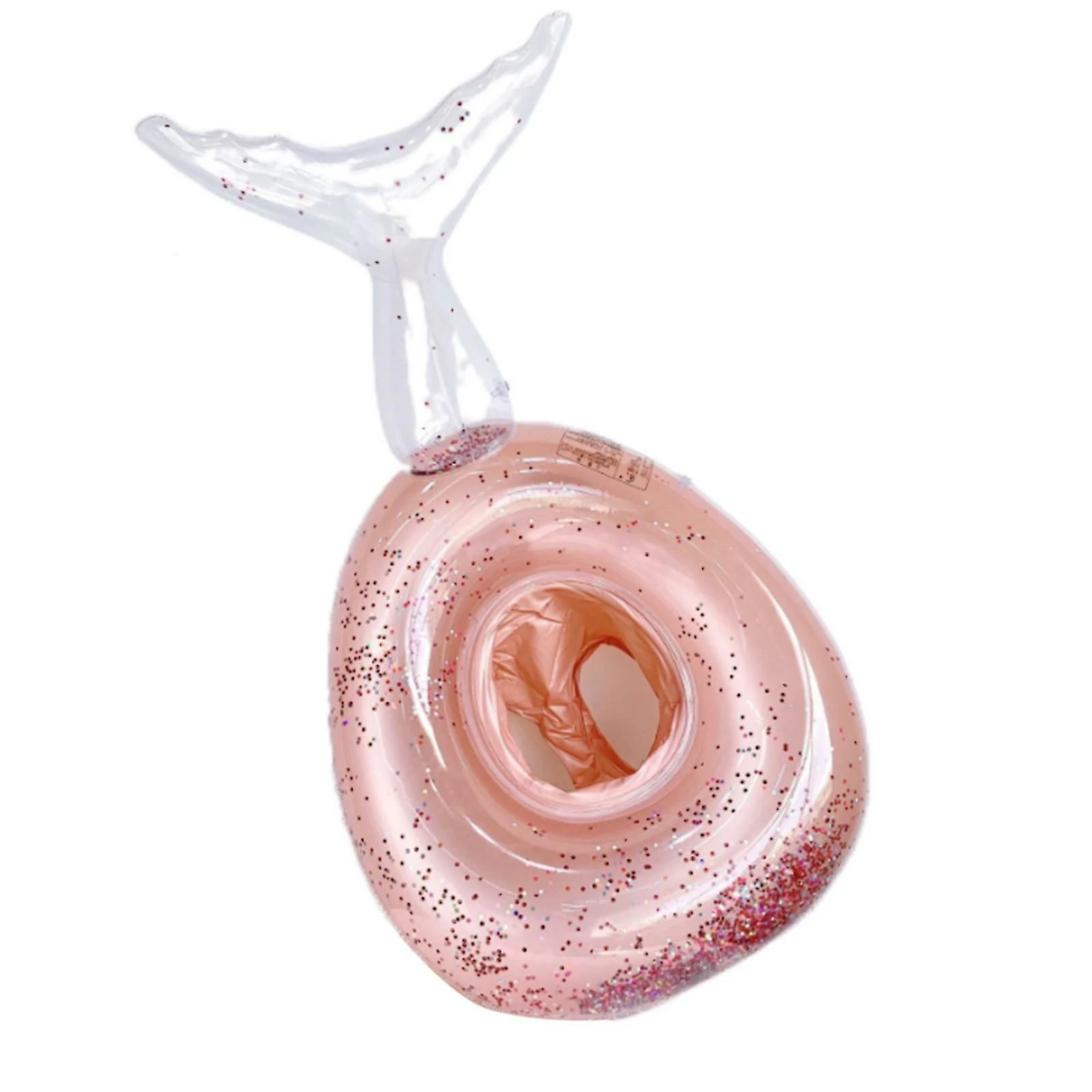 Unbranded Swim Circle Swimming Ring Children's Summer Sequined Outdoor Water Bath Toys Kids Baby Seat Inflatable Mermaid Float - Image 3