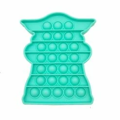 Unbranded Baby Yoda Fidget Popit Bubble Toy Sensory Hand Toys.