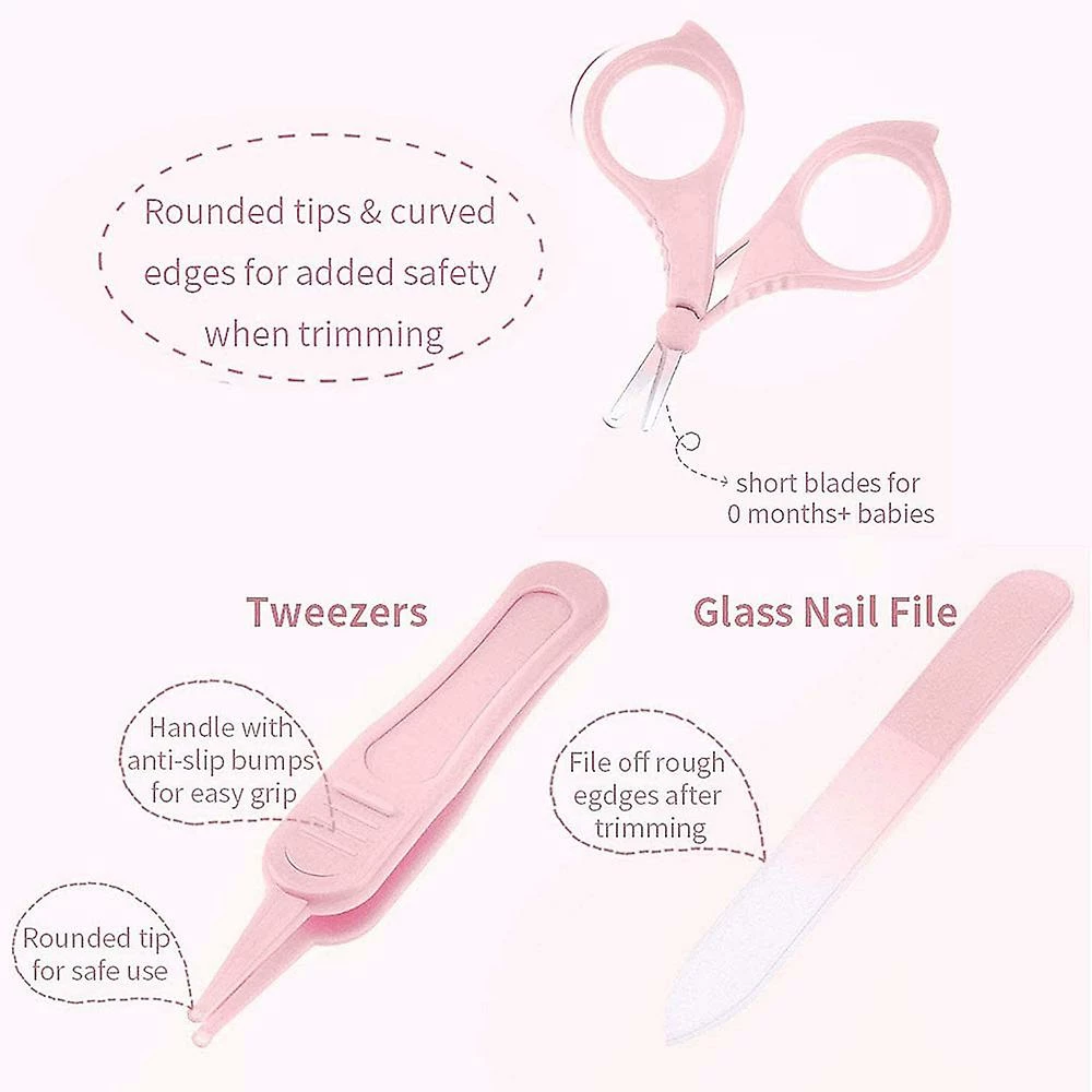 Ksalfye Baby Nail Kit, 4-in-1 Baby Nail Care Set With Cute Case, Baby Nail Clipper, Scissors, Nail File & Tweezers,owl Green Baby Manicure Kit And Pedicure Ki - Image 4