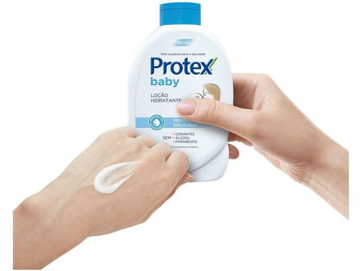 Loção Hidratante Para Bebê Protex Baby - Proteção Delicada 200ml - Image 4