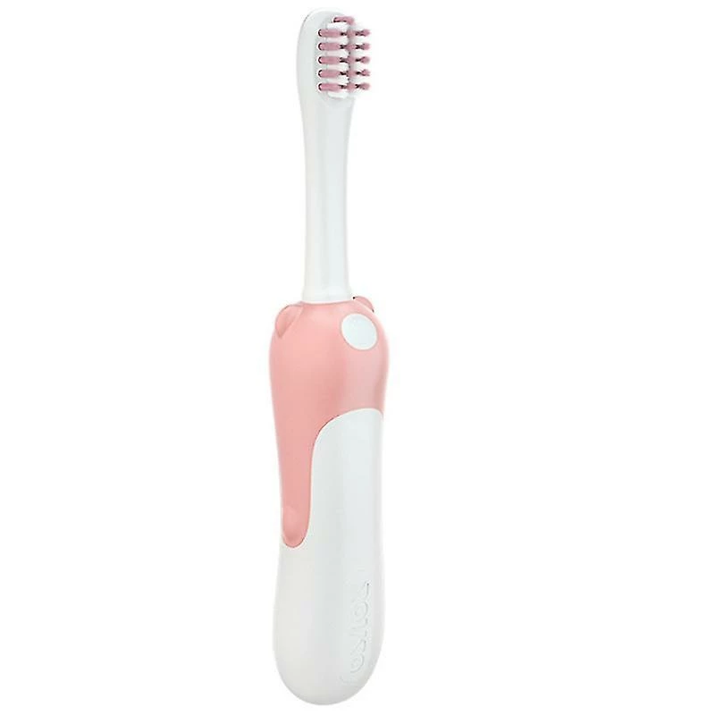 HSKMALL 11X2cm Pink Toothbrushes 1pc Pp Toothbrush Baby Oral Cavity Cleaner Safety Bristle Toothbrush
