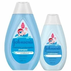 Kit Johnson's Baby Cheirinho Prolongado - Shampoo 400ml + Condicionador 200ml