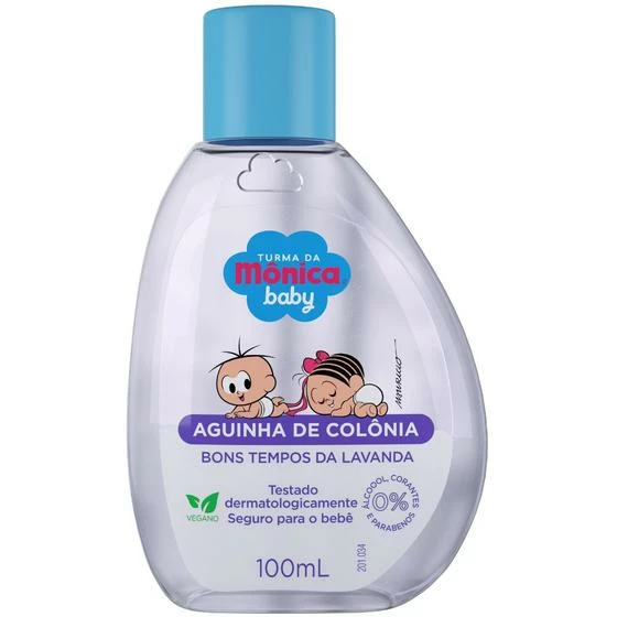 Aguinha De Colonia Bons Tempos Da Lavanda Tdm 100ml - TURMA DA MONICA BABY