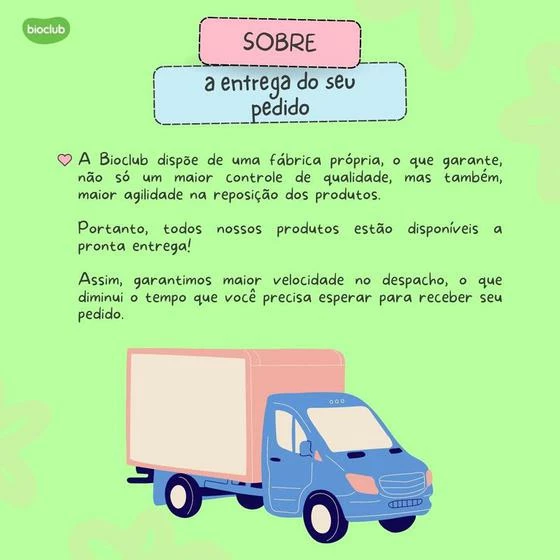 Shampoo Anti Residuos Infantil Para Bebê Bioclub 300ml Baby - Image 3