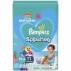 Pampers® Fralda Para Piscina Descartável Pampers Splashers - Baby Shark De 9 A 15kg Tam. M-G 11 Unidades