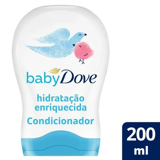 Condicionador Infantil Dove Baby Hidratação Enriquecida 200ml - Image 2