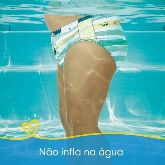 Pampers® Fraldas Pampers Splashers Baby Shark G-XG 10 Unidades - Image 8