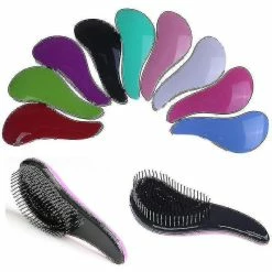 Unbranded Baby Kids And Women Detangling Hair Brush Combs Salon Gentle Anti-static Brush Tangle Wet Dry