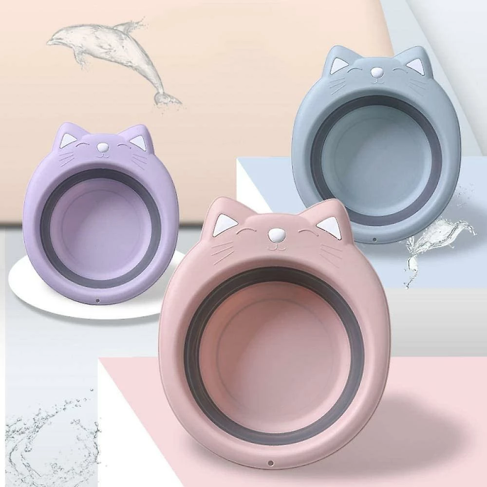 Unbranded Yaju Folding Basin Portable Basin Foldable Folding Bucket Outdoor Tourism Baby Silicone Washbasin Promotion Fishing Camping Car Kitchen Washing Bucke - Image 2