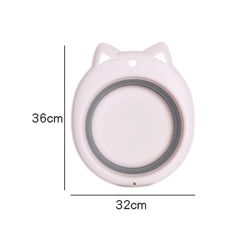 Unbranded Yaju Folding Basin Portable Basin Foldable Folding Bucket Outdoor Tourism Baby Silicone Washbasin Promotion Fishing Camping Car Kitchen Washing Bucke - Image 4