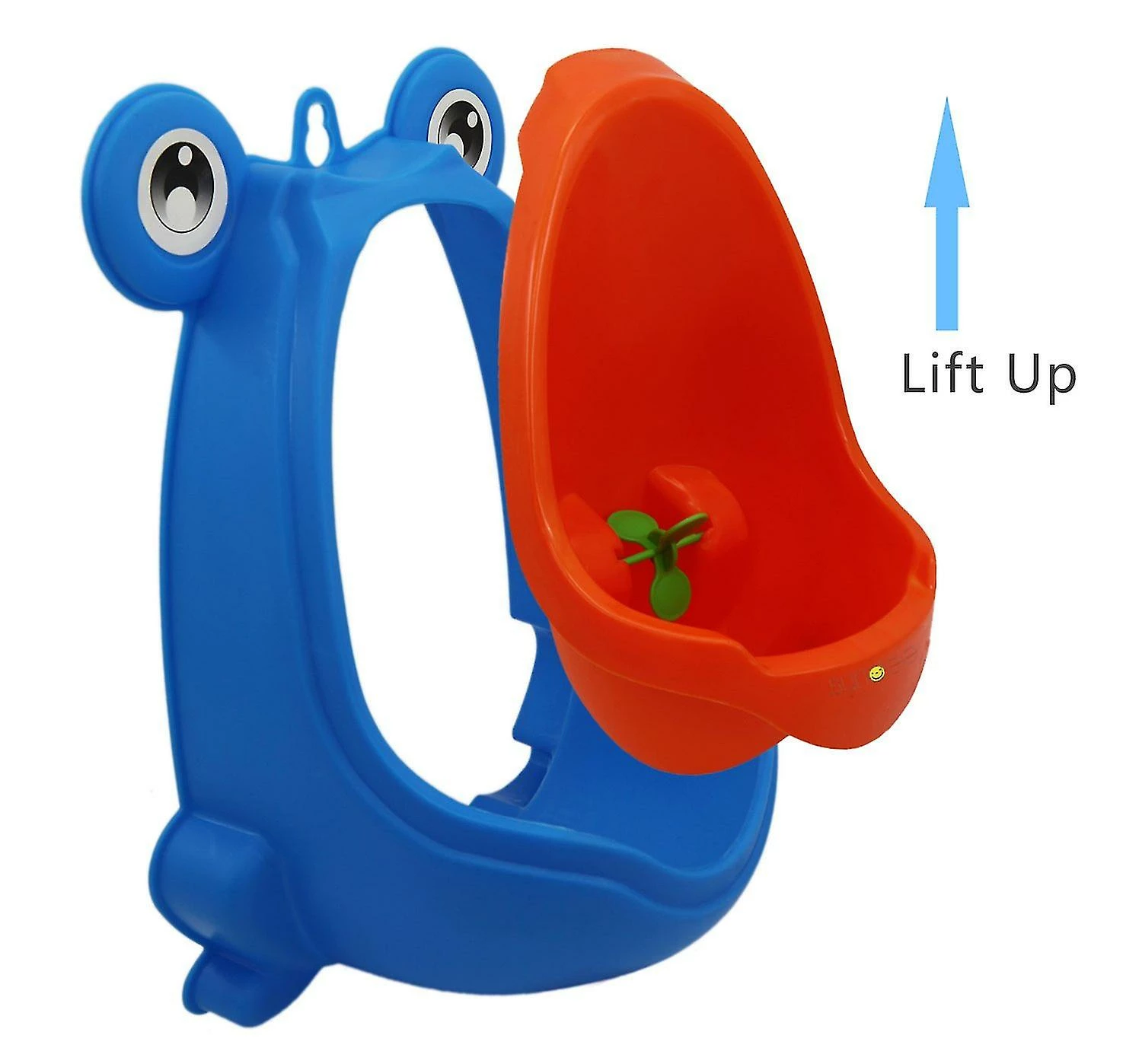 Unbranded Boy's Baby Urinal - Cute Frog Standing Potty Training Urinal For Pee Trainer With Funny Aiming Target - Blue - Image 3