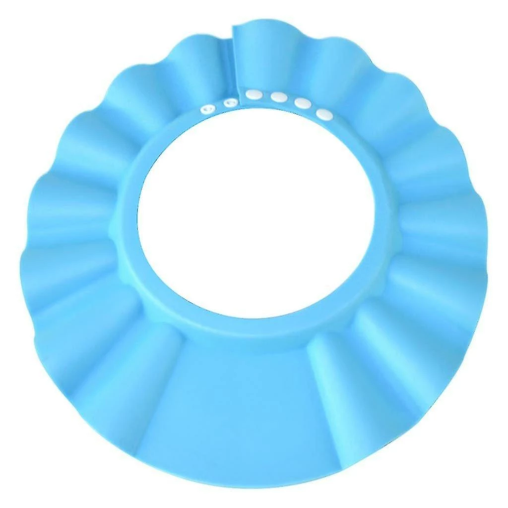 Unbranded Safe Shampoo Shower Bathing Protection Bath Cap Soft Adjustable Visor Hat For Toddler, Baby, Kids, Children