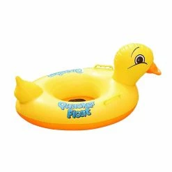 Wonderful Fong Inflável Baby Pool Float, Flutuador De Piscina Inflável, Brinquedo Da Piscina De Pato Amarelo Bebê