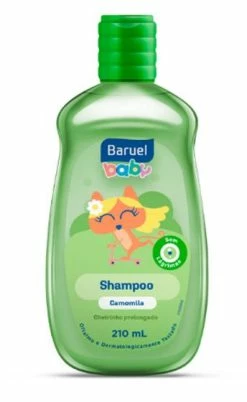 Shampoo Infantil Baruel Baby De 210 Ml