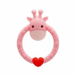 Gaoguang Silicone Round Fawn Baby Tooth Toy, Baby Pain Relief And Baby Shower