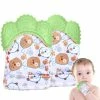 Unbranded Baby Teething Mitten, Soothing Pain Soft Food-grade Silicone Teether