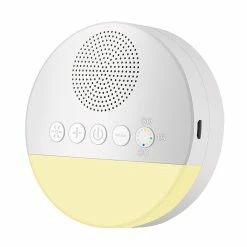 Sldxd White Noise Sleep Machine Built-in 6 Soothing Sound Soft Breath Light 15/30/60 Intelligent Timing For Baby Adult Office Travel
