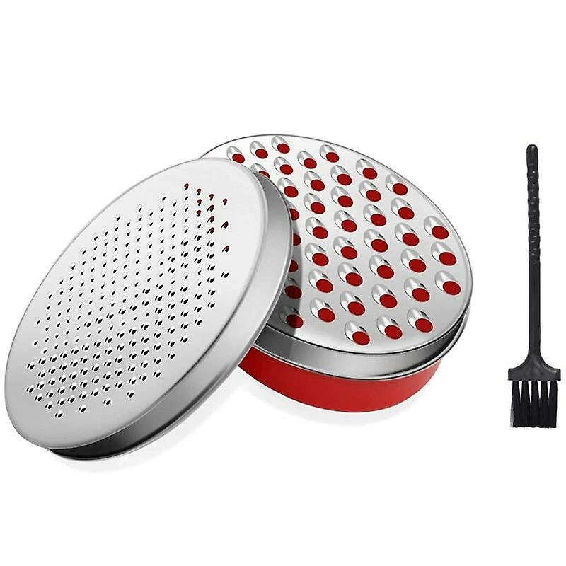 Unbranded Cheese Grater With Food Storage Container And Lid Chopper Grinder Grater For Ginger Box Grater - Image 2