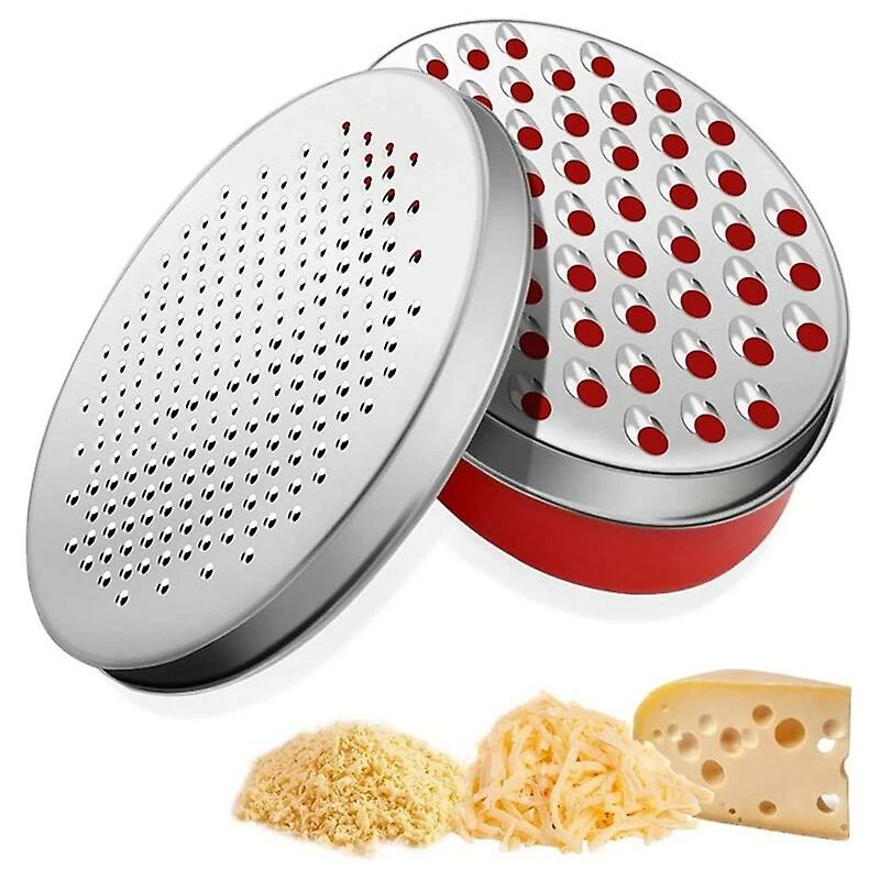 Unbranded Cheese Grater With Food Storage Container And Lid Chopper Grinder Grater For Ginger Box Grater - Image 3