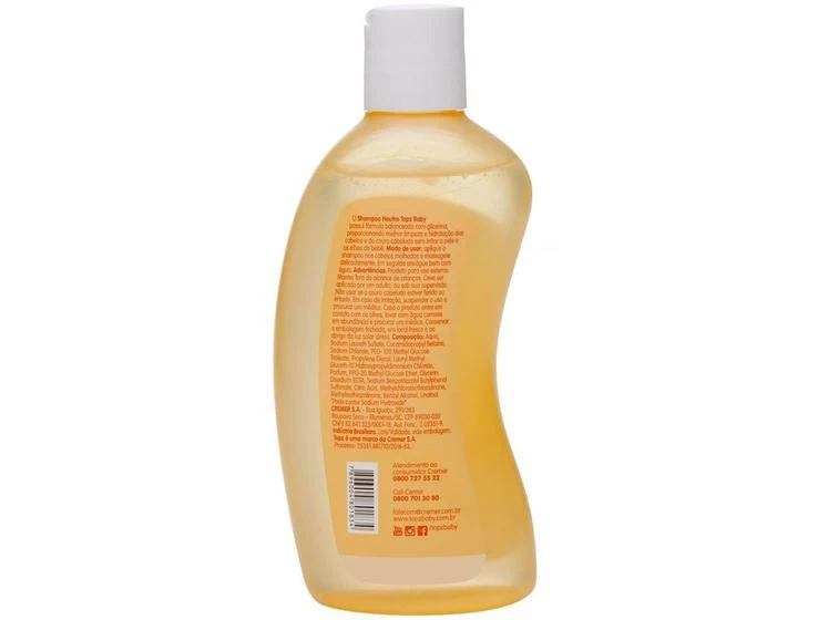 Shampoo Infantil Topz Baby Neutro 200ml - Image 4