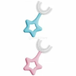 Unbranded 2x U Shape Kid Baby Toothbrush Brush Manual Soft Bristles For Age 2 To 6