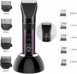 Island Mens Hair Clippers,rechargeable Hair Cutting For Men/kids/baby/barber Hair Trimmers, Cordless Hair Clipper,led Display, 3 Speeds