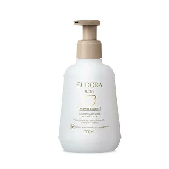Eudora Baby Shampoo Suave Infantil 200ml Sem Lágrimas - BOTICARIO