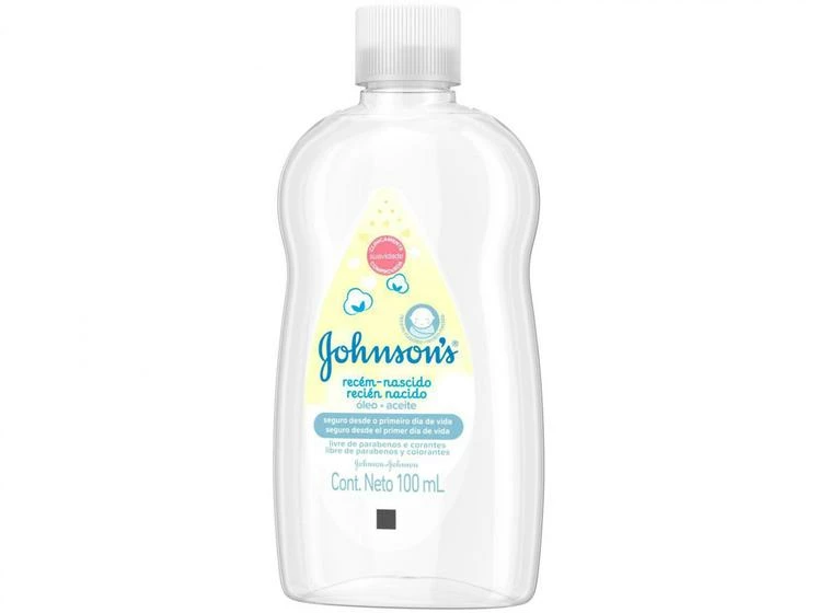 Óleo Para Bebê Johnsons Baby - New Baby/New Born 100ml - Johnson's