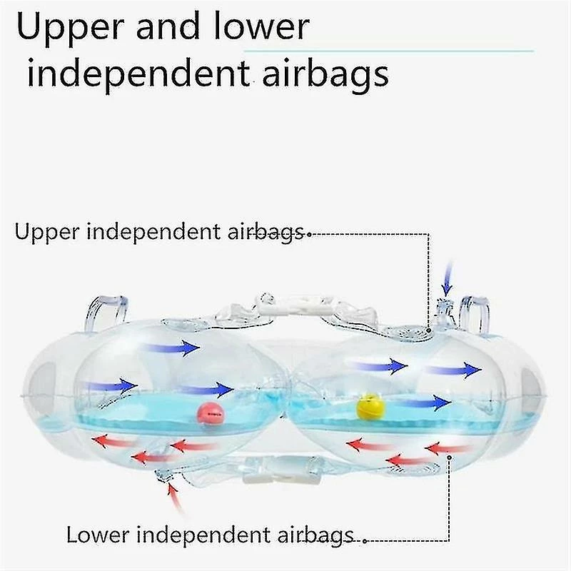 A Smile Baby Swimming Ring Neck Inflatable Safety Swim Accessories Float Circle