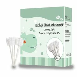 A Smile Baby Toothbrush Disposable Infant Toothbrush Clean 60pcs