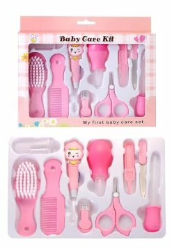 Unbranded Baby Care Set, 10 Piece Baby Health Set For Baby Daily Care With Comb Nail Scissors