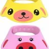 Unbranded Baby Shampoo Shower Hat, Pack Of 2 Adjustable Kids Protection Cap Bath Hair Washing Shield