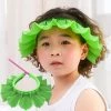 Unbranded Baby Silicone Shower Cap Bathing Hat, Adjustable Shower Cap Kids, Infants Soft Protection