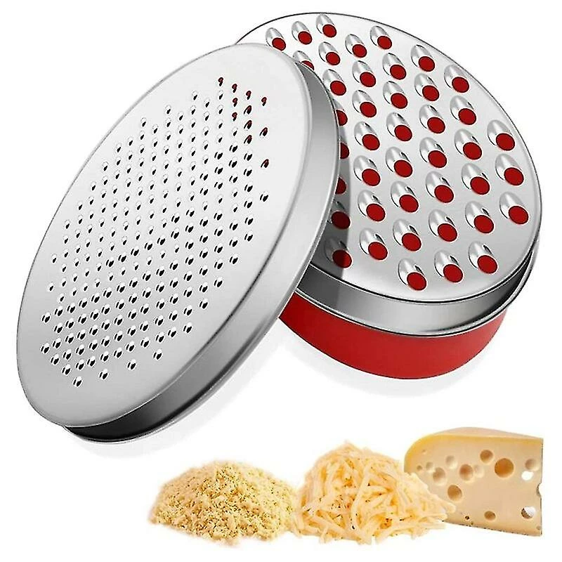 Unbranded Cheese Grater With Food Storage Container And Lid Chopper Grinder Grater For Ginger Box Grater - Image 3