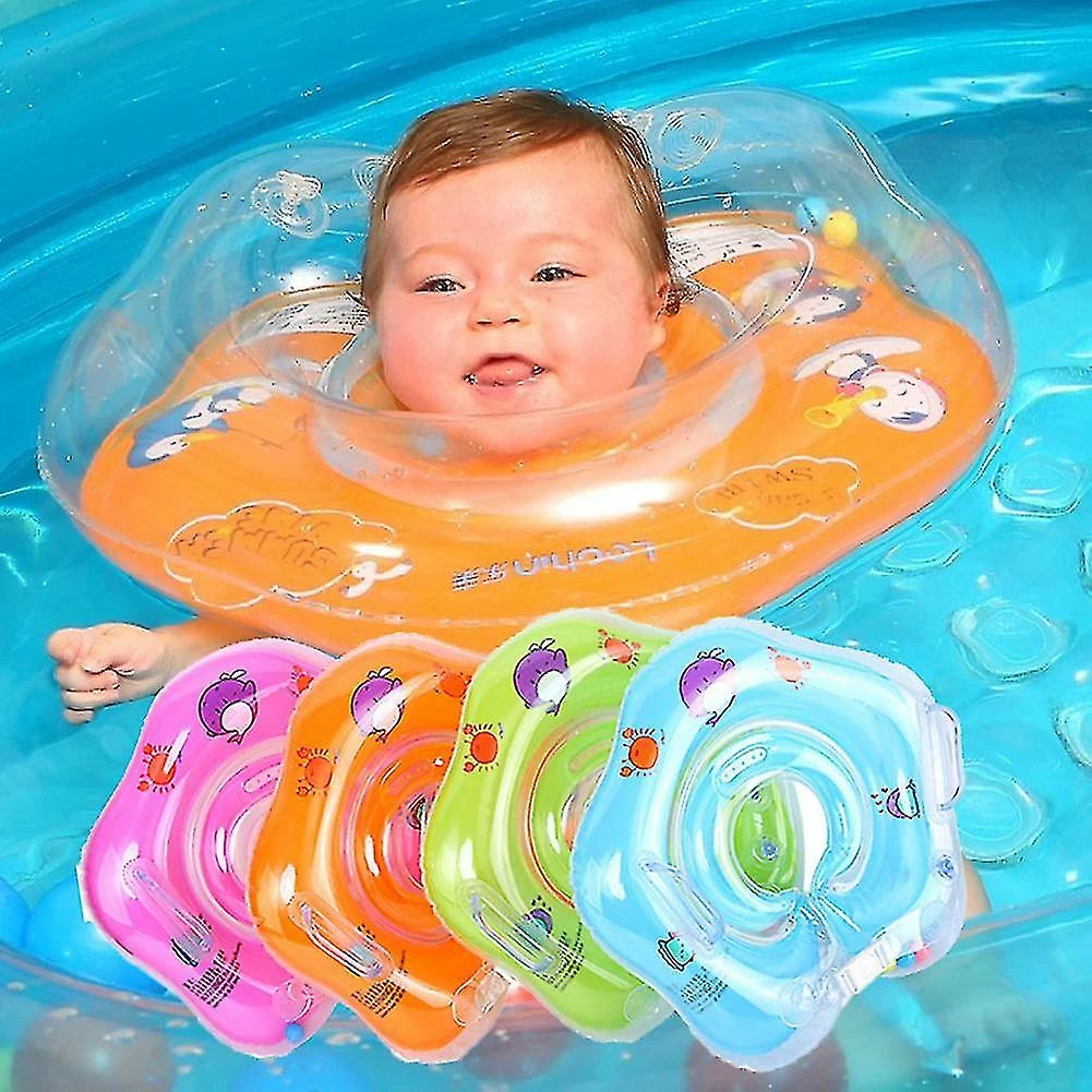 Unbranded Newborn Baby Swimming Neck Ring Tube Household Kids Neck Float Ring Infant Swimming Sacety-cl. - Image 3