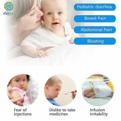 Sl Chang Baby Diarrhea Patch 8 Bags Pediatric Diarrhea Relieve Plaster Child&adults Dyspepsia Stomach Intestine Care Sticker
