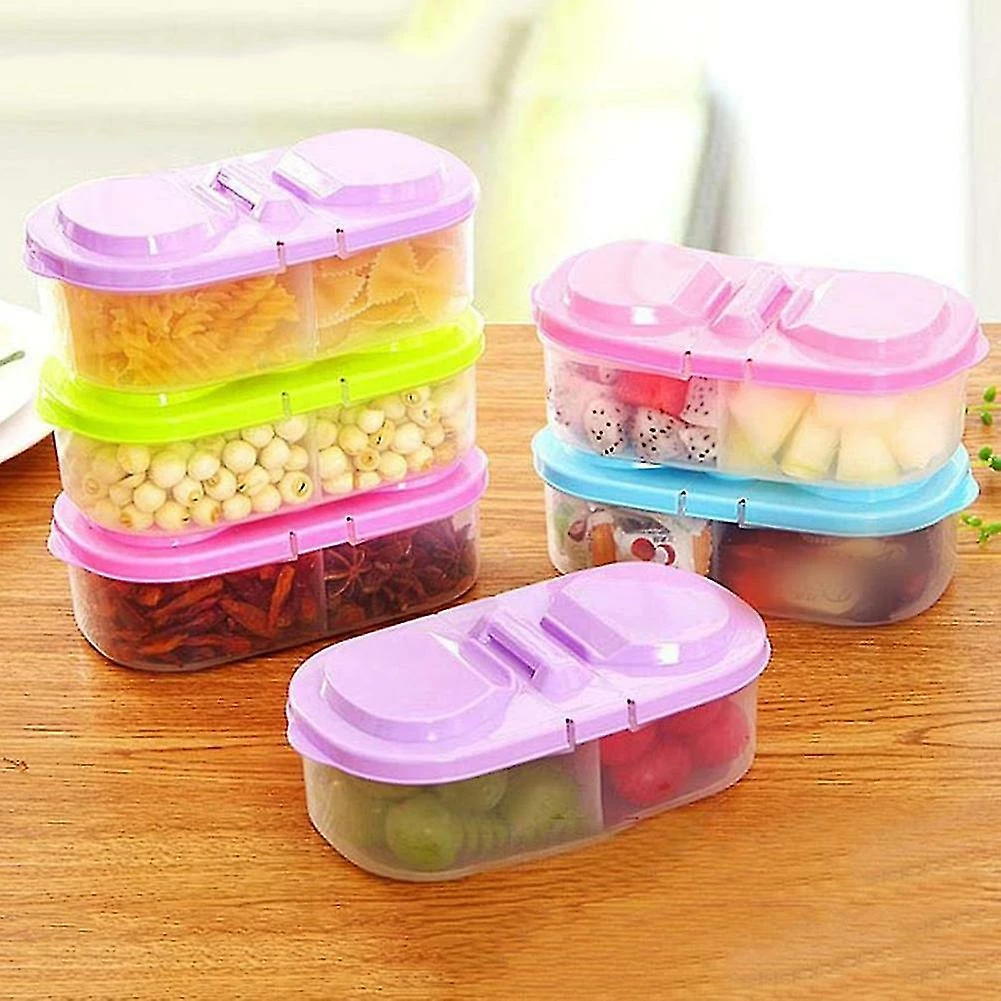 Unbranded Food Storage Box Home Kitchen Container Sauce Box Case Food Savers Storage Containersgreen1pcs - Image 2