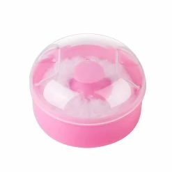 Giveuphesit 1pcs Baby Body Cosmetic Powder Puff Body Puff And Container Case $1pcs Baby Powder Puff Kit For Body Powder Dusting Powder Powder Case For B