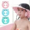 Sl Chang Baby Adjustable Shower Cap Hair Wash Hat Baby Children Kids Shampoo Shield Bath