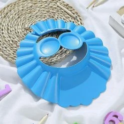 Aowear Cartoon Baby Bath Caps Baby Shampoo Cup Children Bathing Bailer Baby Shower Spoons Child Washing Hair Cup Kids Bath Tool