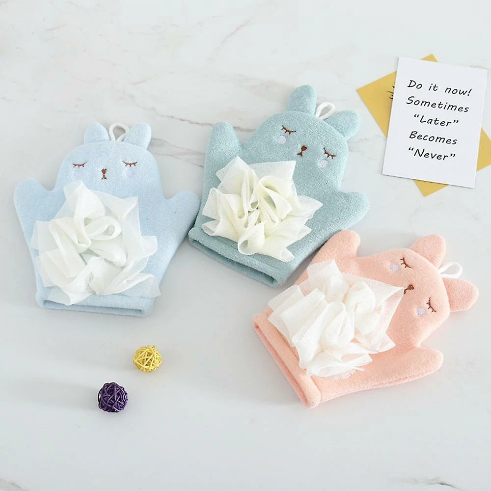 Giveuphesit Children's Bath Towel Dual-purpose Cartoon Sponge Baby Bath Ball Bath Gloves Bath Rubbing Back Foaming Net Artifact - Image 5