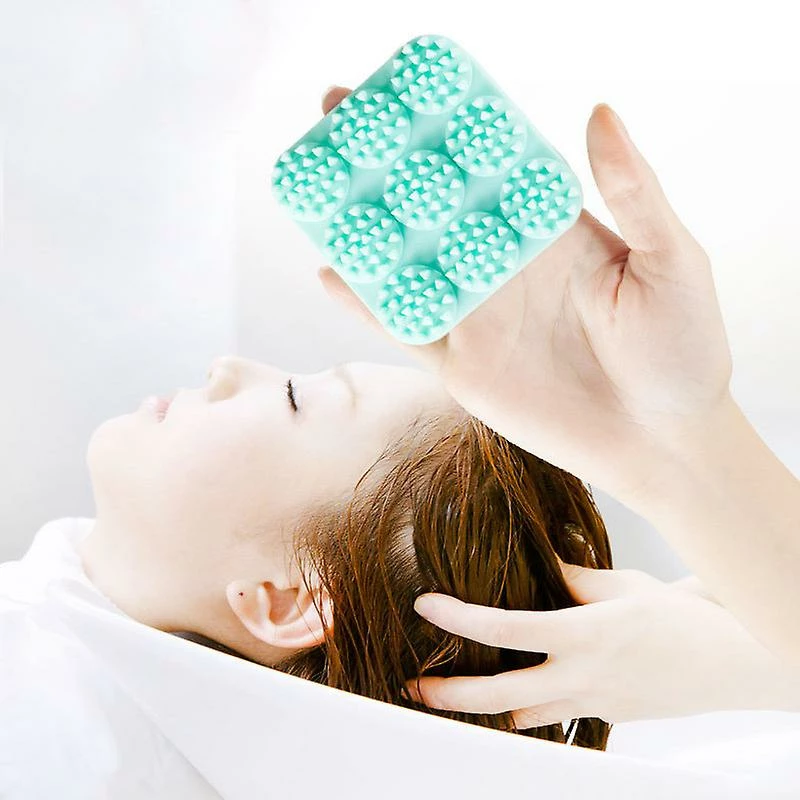 Giveuphesit Baby Shampoo Brush Baby Bath Sponge Silicone Scrubber Brush Fits All , Gentle And Soft Kids Washcloth - Image 4