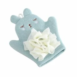 Giveuphesit Children's Bath Towel Dual-purpose Cartoon Sponge Baby Bath Ball Bath Gloves Bath Rubbing Back Foaming Net Artifact