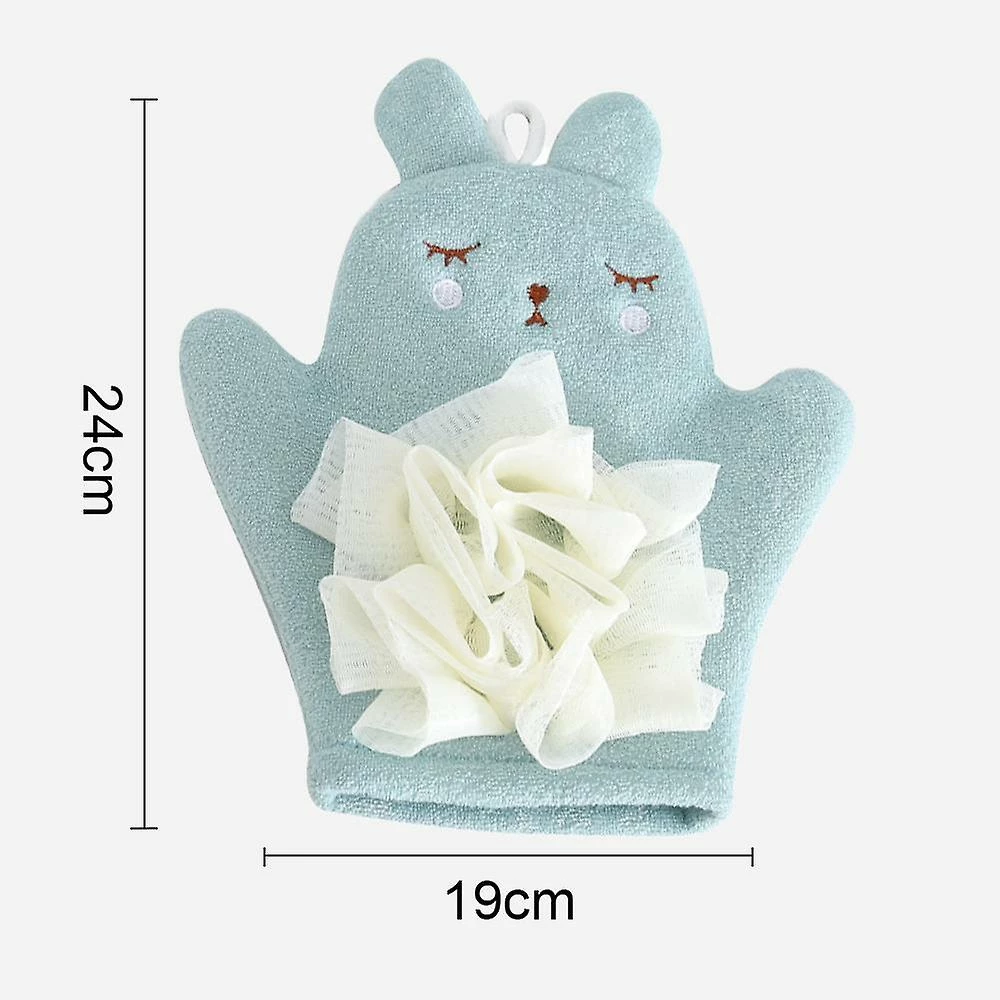 Giveuphesit Children's Bath Towel Dual-purpose Cartoon Sponge Baby Bath Ball Bath Gloves Bath Rubbing Back Foaming Net Artifact - Image 2