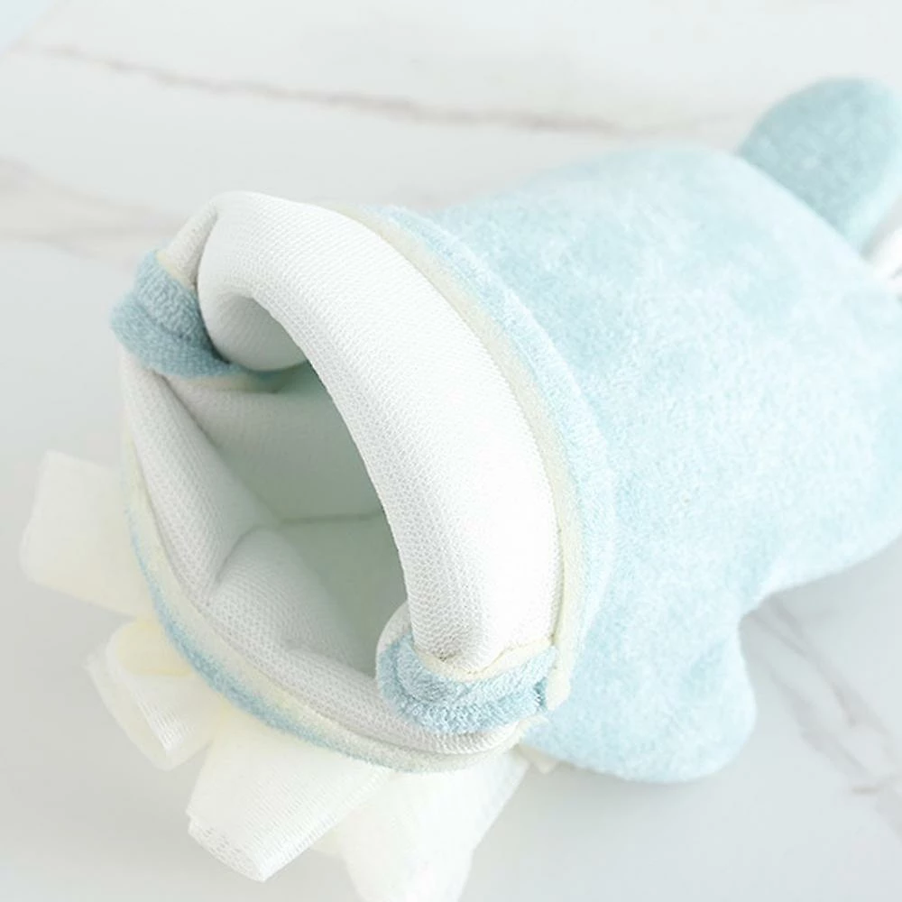 Giveuphesit Children's Bath Towel Dual-purpose Cartoon Sponge Baby Bath Ball Bath Gloves Bath Rubbing Back Foaming Net Artifact - Image 5
