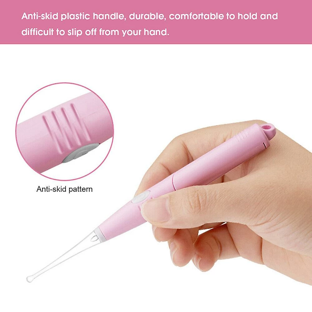 Waytogo Ear Wax Cleaner Earwax Remover Tool With Led Light Earpick For Baby Kids Adults Ear Cleaning Supplies - Image 3