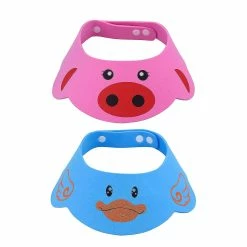 Yaqinuo Baby Safe Shampoo Cap, Pack Of 3, Adjustable Baby Shampoo Protection Shower Cap